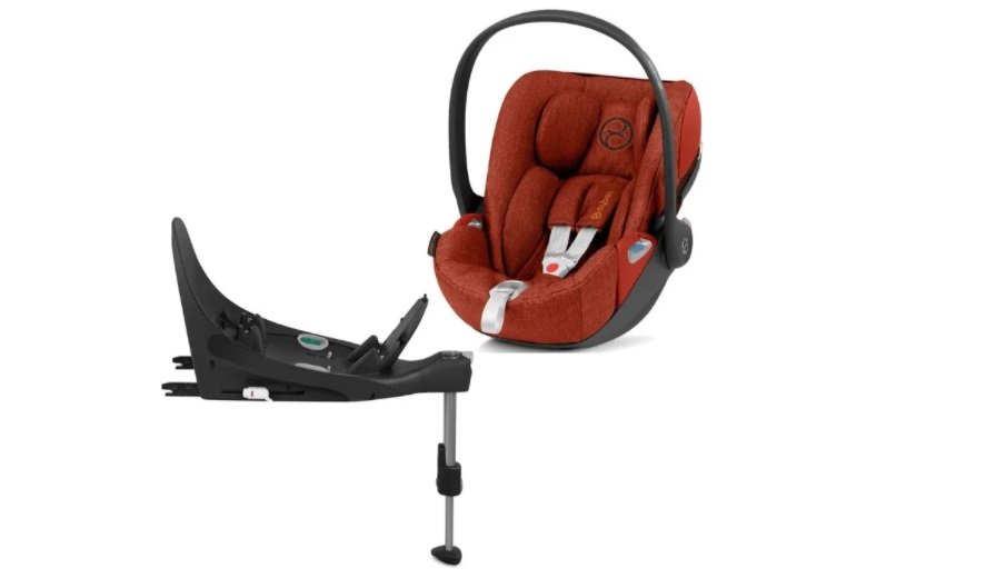 Cybex Cloud Z I-Size + ISOFIX Base Autumn Gold Plus Bērnu autosēdeklis 0-13 kg