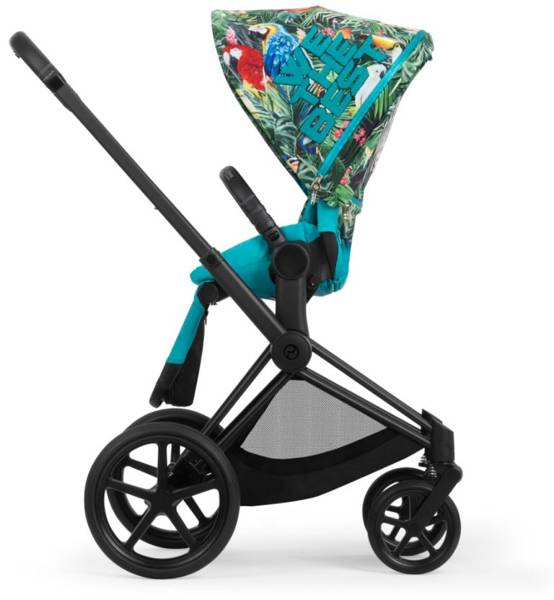 Cybex e-Priam Dj Khaled Matt black frame Pastaigu rati