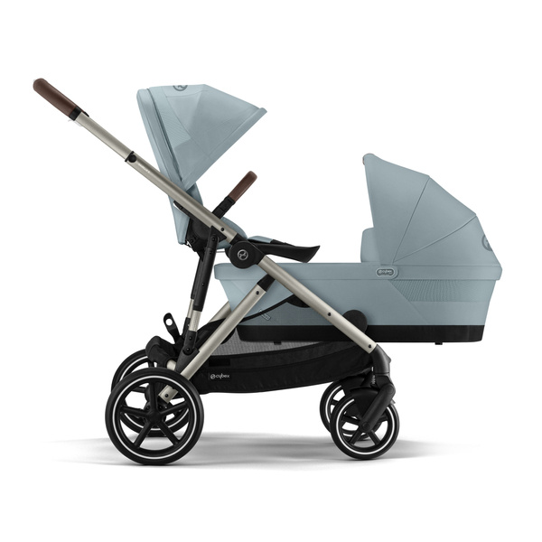 Cybex Gazelle S Sky Blue/Taupe Dvīņu ratiņi