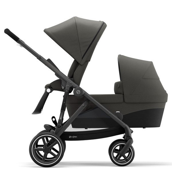 Cybex Gazelle S Soho Grey + Aton M I-Size Dvīņu rati