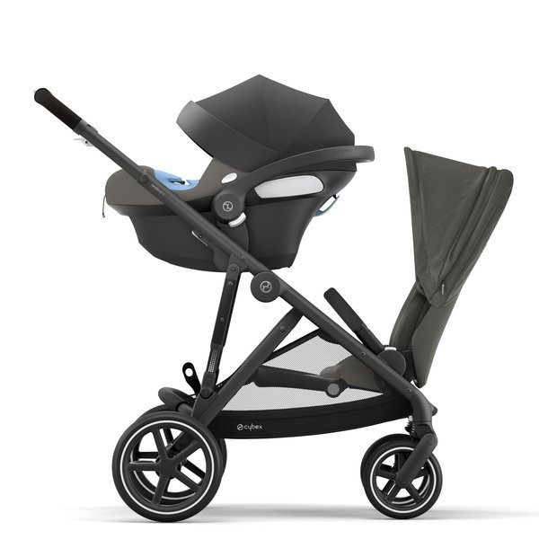 Cybex Gazelle S Soho Grey + Aton M I-Size Dvīņu rati