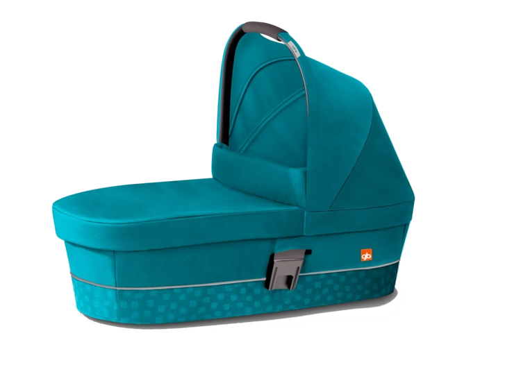 Cybex GB Carry Cot Capri Blue Kulba ratiem