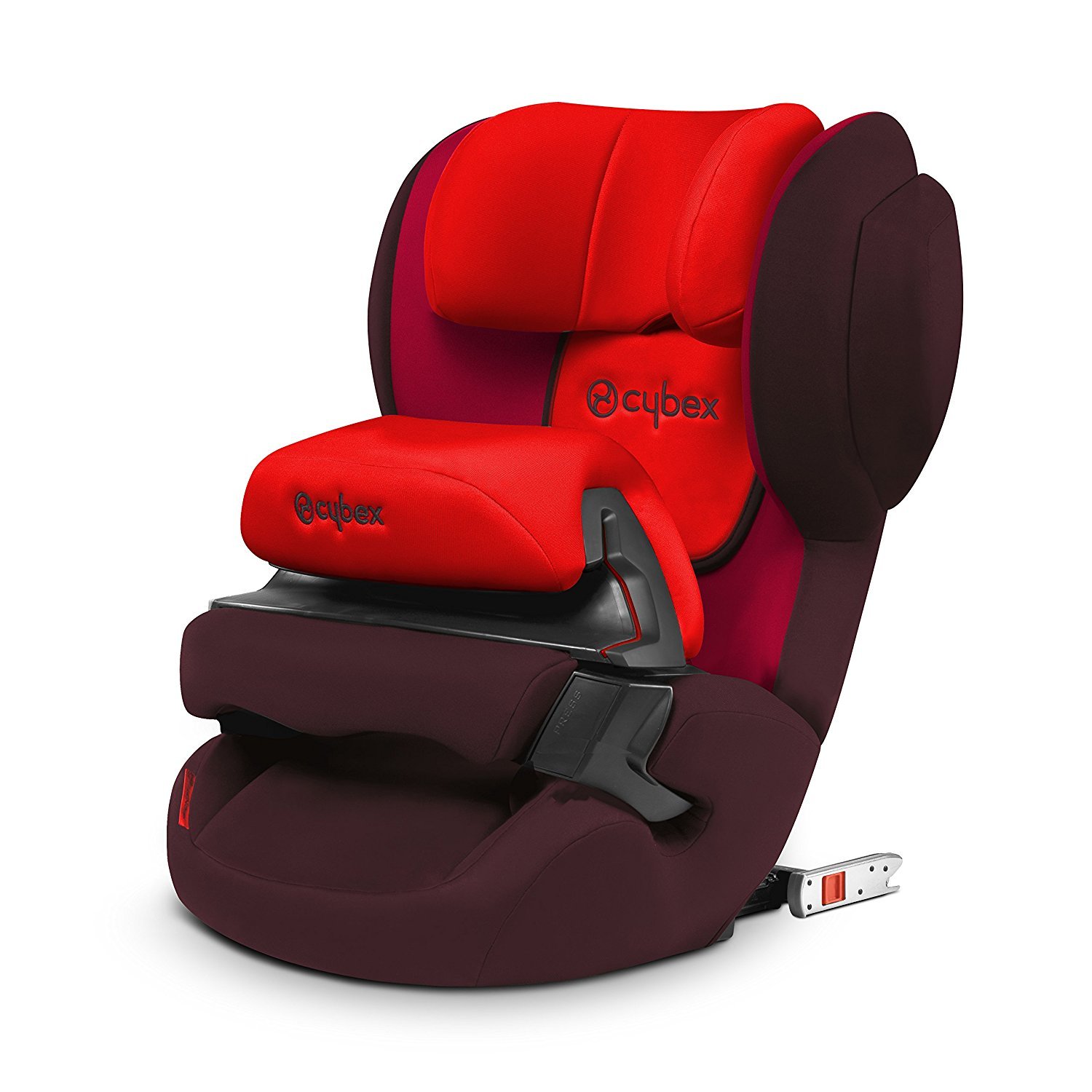 Cybex Juno 2-Fix Rumba Red Bērnu autosēdeklis 9-18 kg