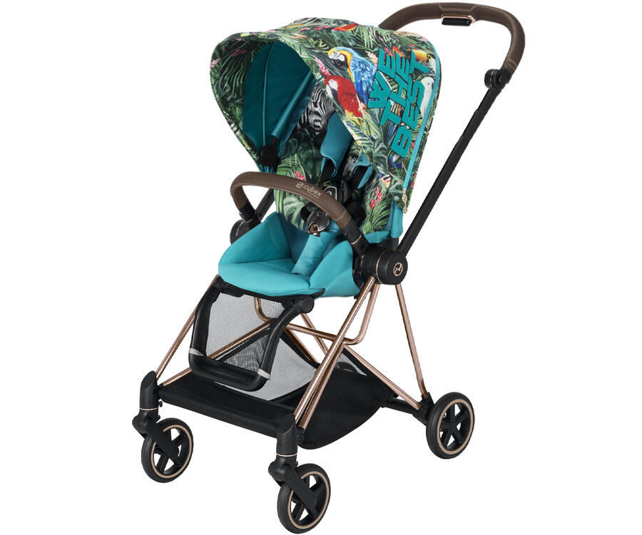 Cybex Mios 3.0 Dj Khaled + Cloud Z I-Size + Chrome Black frame Bērnu rati 3in1