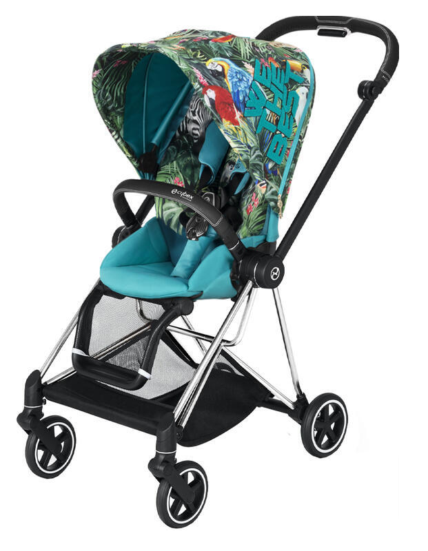 Cybex Mios 3.0 Dj Khaled + Cloud Z I-Size + Chrome Brown frame Bērnu rati 4in1