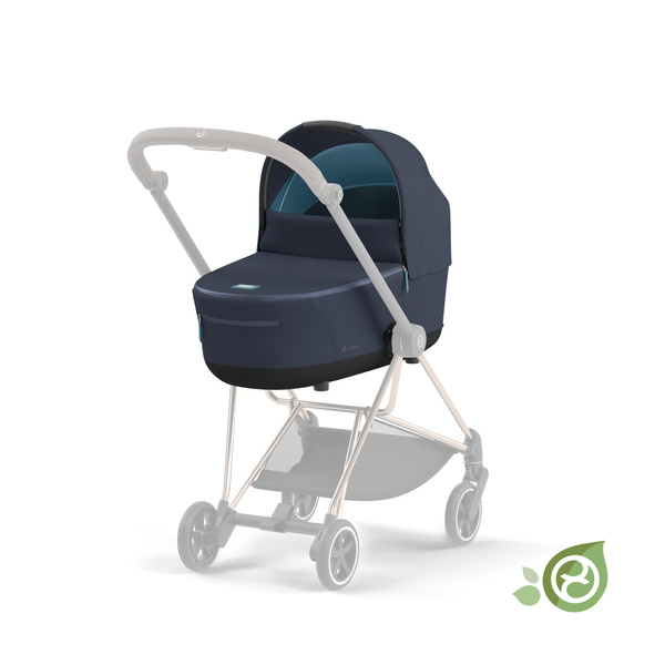 Cybex Mios 3.0 Eco Dark Navy + Cloud Z2 I-Size + Matt Black frame Bērnu rati 4in1