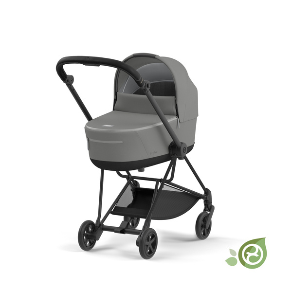Cybex Mios 3.0 Eco Pearl Grey + Cloud Z2 i-Size + Chrome Brown frame Детская коляска 3in1