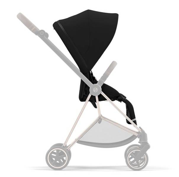 Cybex Mios 3.0 Eco Pearl Grey + Cloud Z2 I-Size + Rose gold frame Bērnu rati 4in1