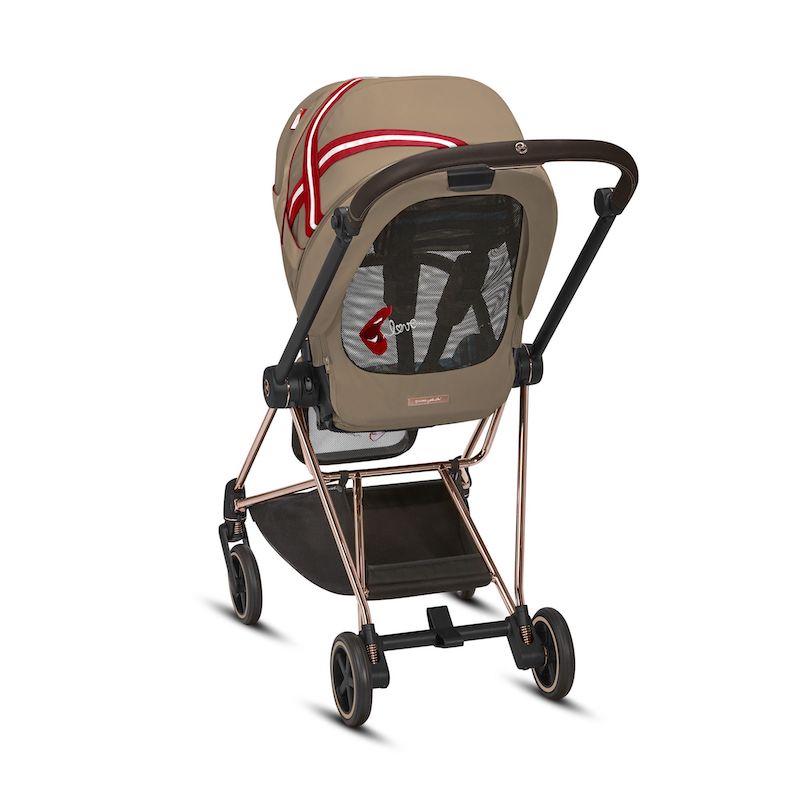 Cybex Mios 3.0 One Love + Cloud Z I-Size + Matt Black frame Bērnu rati 4in1