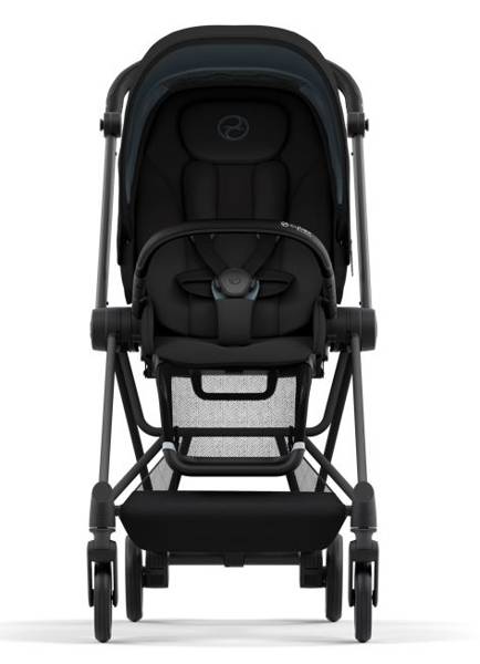 Cybex Mios Deep Black + Chrome Black Frame Детская коляска 2in1