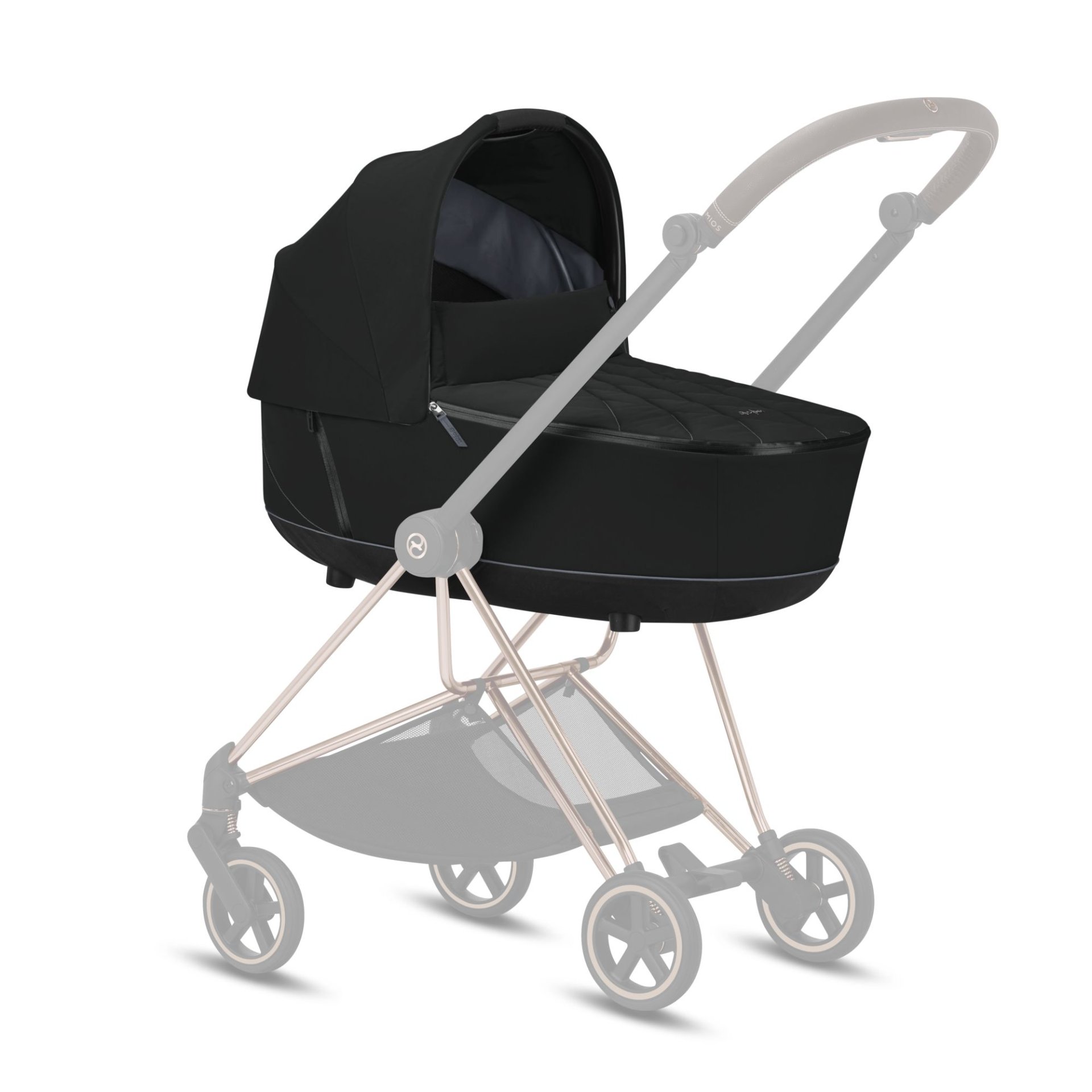 Cybex Mios Deep Black + Matt Black Frame Детская коляска 2in1