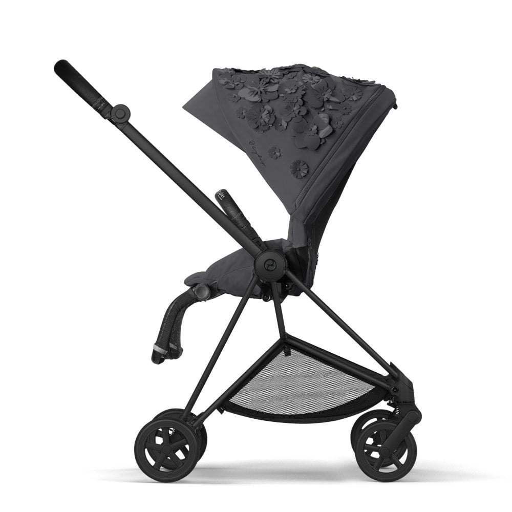 Cybex Mios Dream Grey Simply Flowers + Matt Black Frame Прогулочная коляска