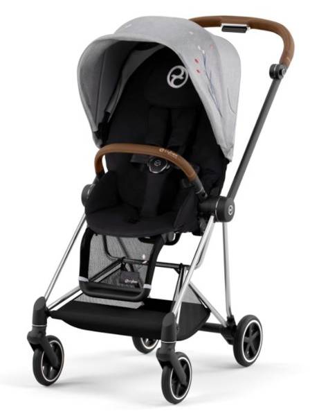 Cybex Mios Koi Crystallized + Chrome Brown Frame Sporta rati