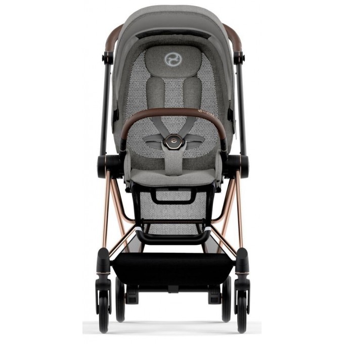 Cybex Mios Manhattan Grey Plus + Chrome Black Frame Прогулочная коляска
