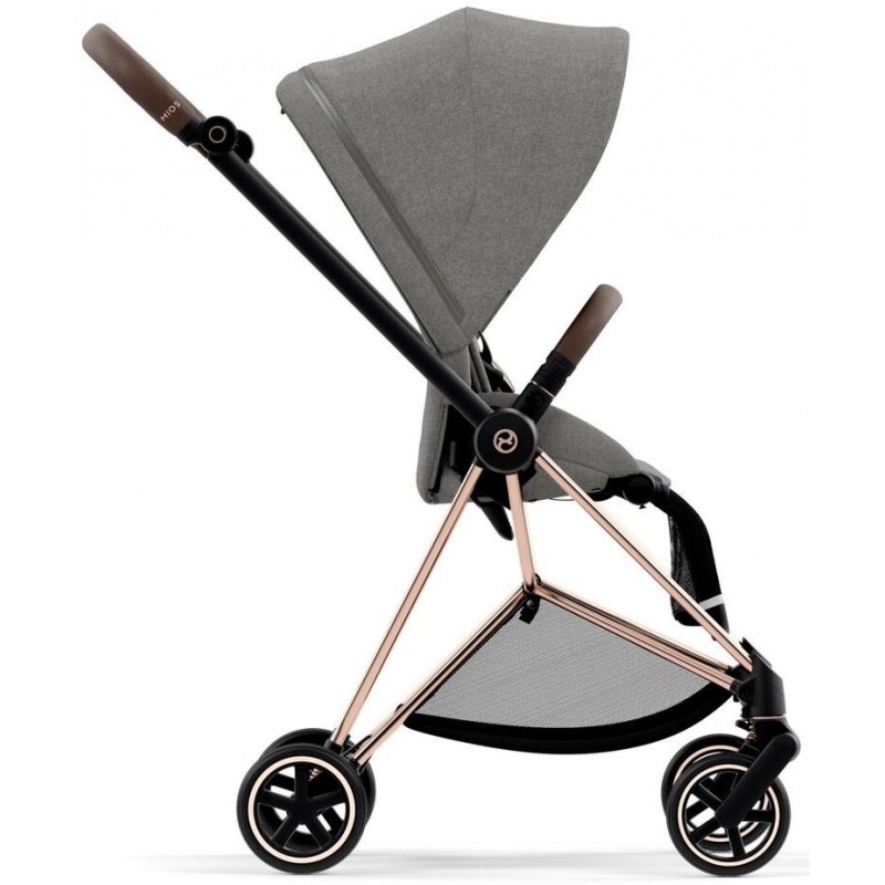 Cybex Mios Manhattan Grey Plus + Chrome Black Frame Прогулочная коляска