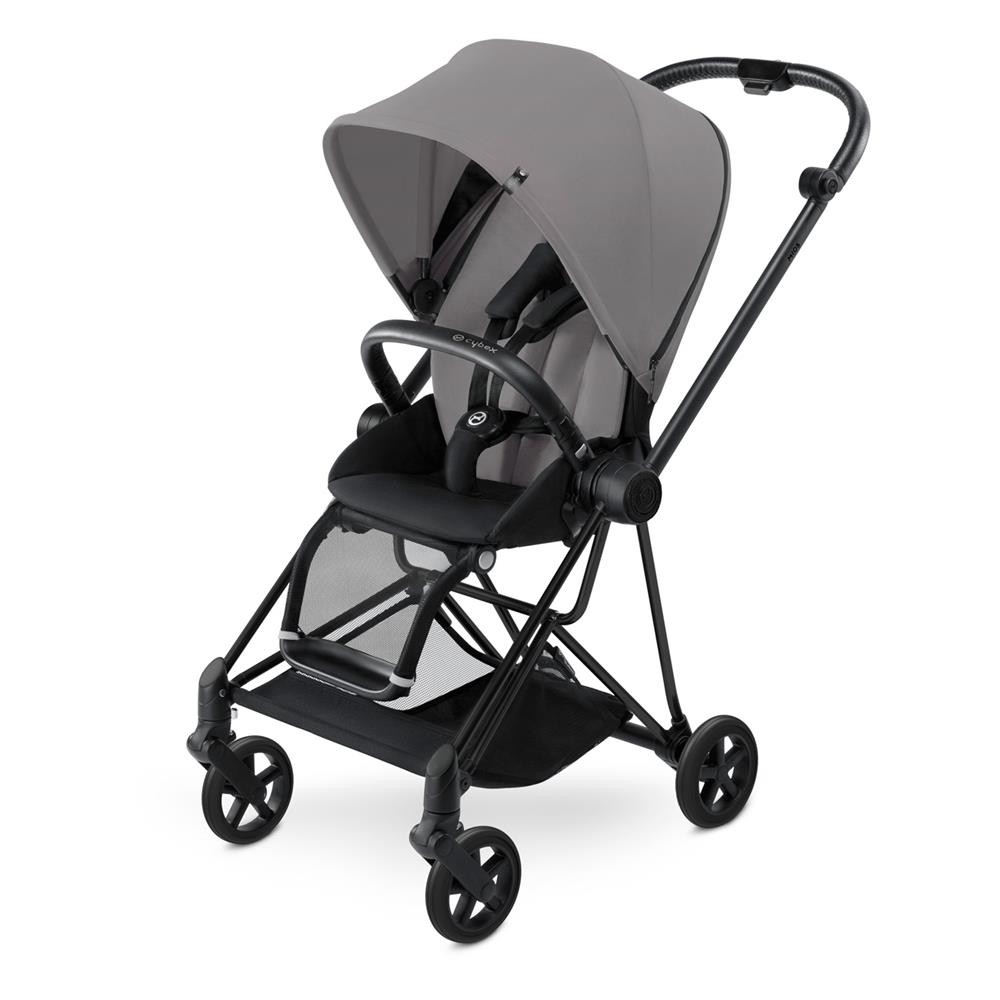 Cybex Mios Manhattan Grey Plus + Matt Black Frame Sporta rati