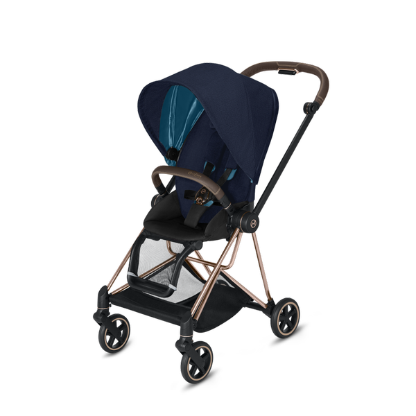 Cybex Mios Midnight Blue Plus + Rose Gold Frame Прогулочная коляска