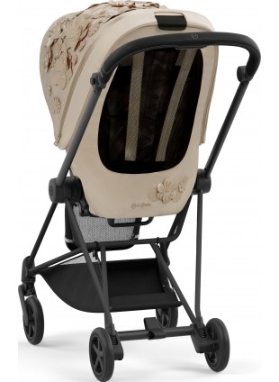 Cybex Mios Nude Beige Simply Flowers + Chrome Brown Frame Sporta rati