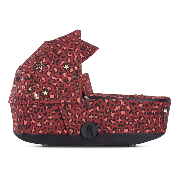 Cybex Mios Rosenrot Red + Matt Black Frame Bērnu rati 2in1