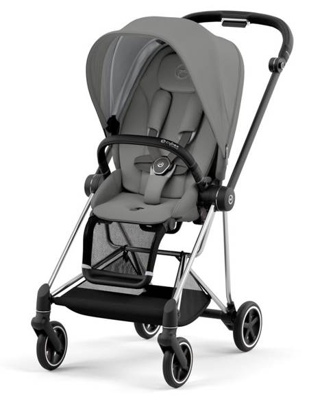 Cybex Mios Soho Grey + Chrome Black Frame Sporta rati