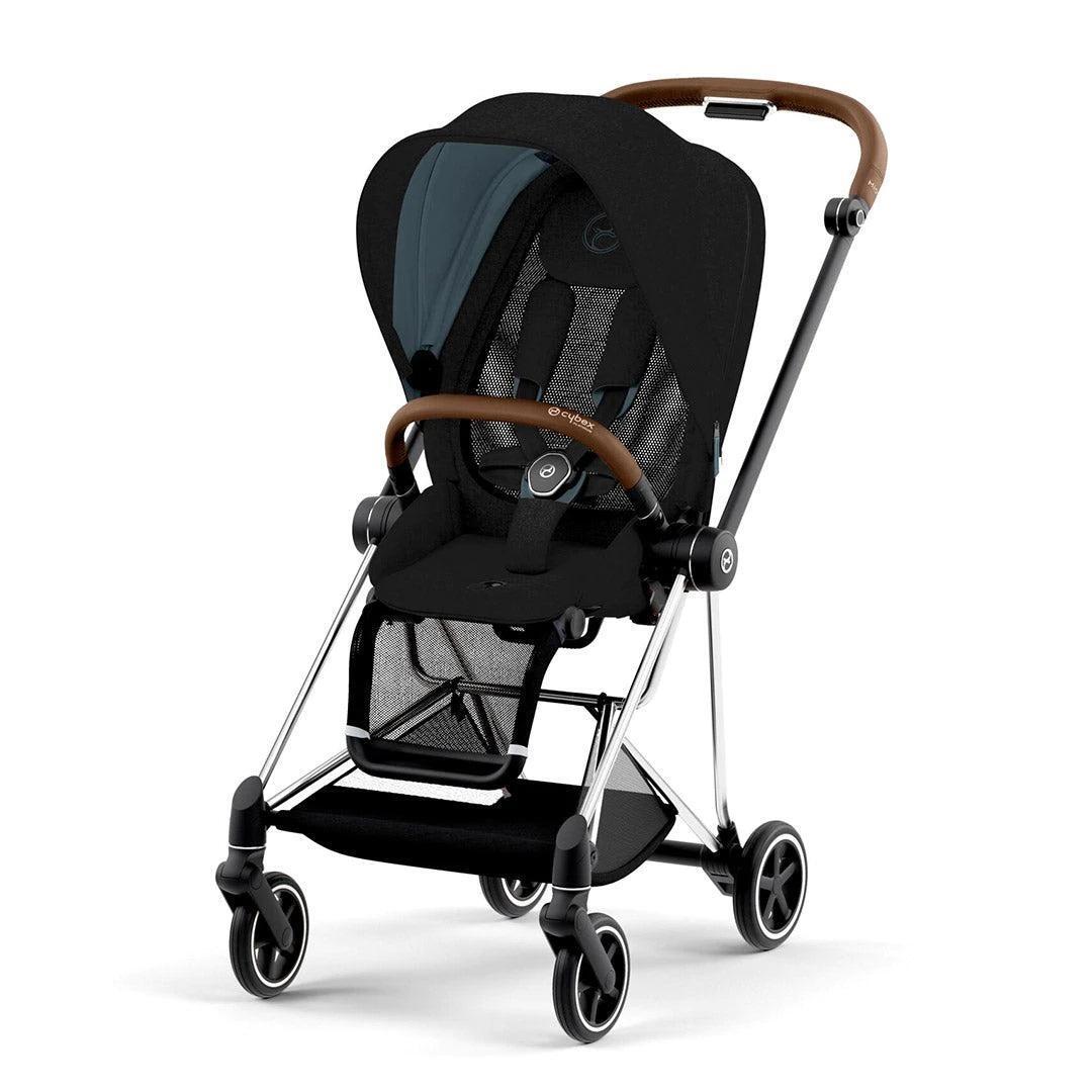 Cybex Mios Stardust Black Plus + Chrome Brown Frame Sporta rati