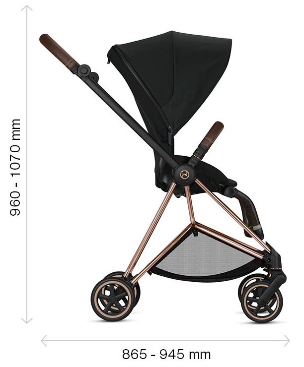 Cybex Mios True Red Pastaigu Bloks