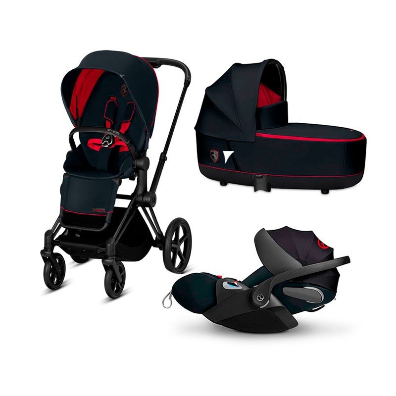 Cybex Priam + Cloud Z I-size Victory Black - Ferrari Детская коляска 3in1