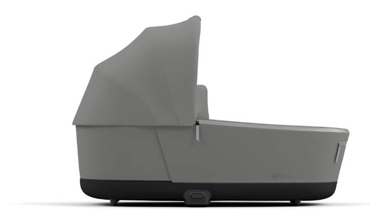 Cybex Priam 4.0 + Cloud Z I-size Chrome black frame Soho Grey Bērnu rati 3in1