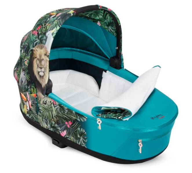 Cybex Priam 4.0 + Cloud Z I-size Chrome brown frame Dj Khaled Bērnu rati 3in1