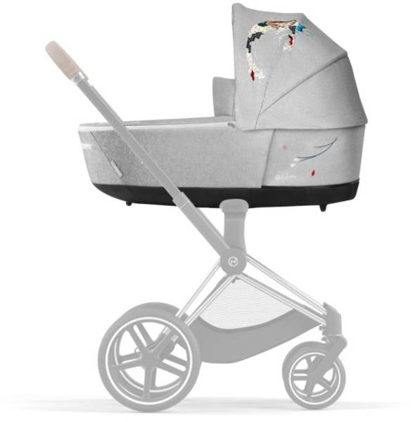 Cybex Priam 4.0 + Cloud Z I-size Matt black frame Koi Crystallized Bērnu rati 3in1