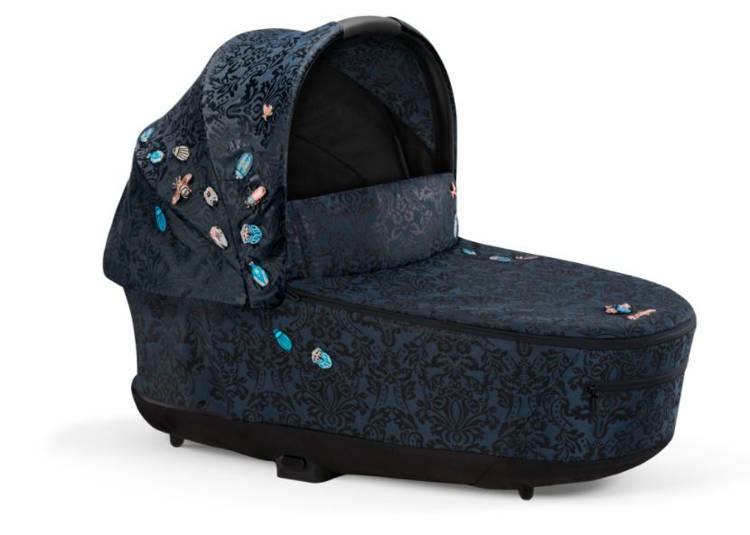 Cybex Priam 4.0 + Cloud Z2 I-size Chrome black frame Jewels of Nature Детская коляска 3in1
