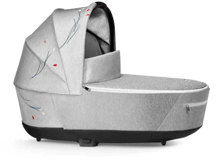 Cybex Priam 4.0 + Cloud Z2 I-size Gold rose frame Koi Crystallized Bērnu rati 3in1