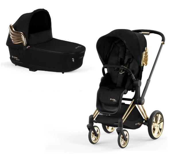 Cybex Priam 4.0 Jeremy Scott Wings Black Bērnu rati 2in1