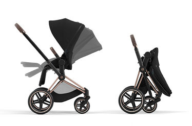Cybex Priam 4.0 Soho Grey Pastaigu Bloks - Pastaigu daļas auduma pārvalks