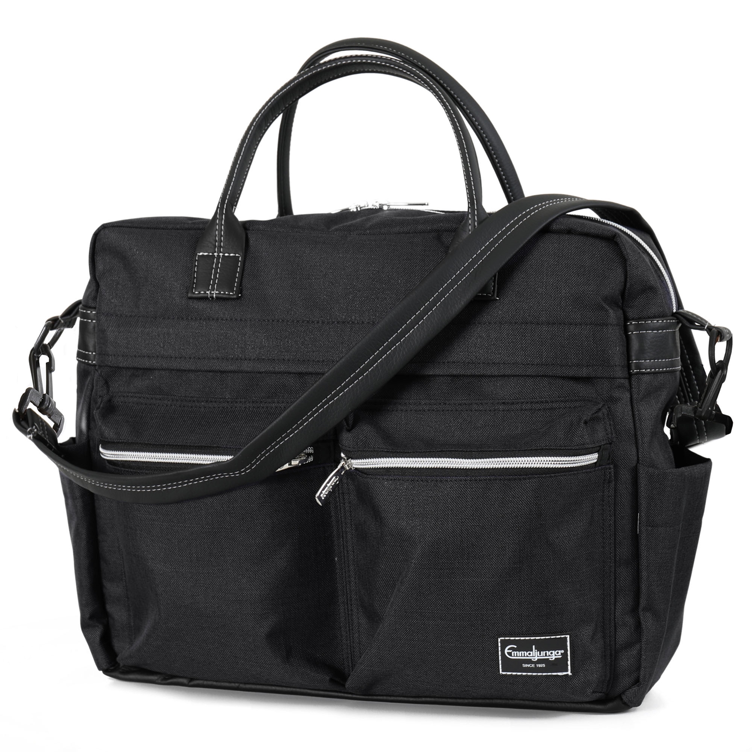 Emmaljunga Travel Lounge Black ratiņu soma