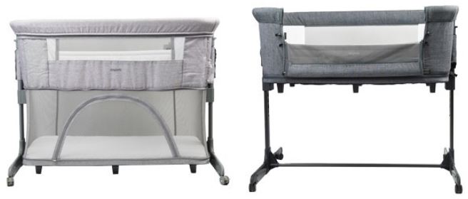 Espiro Cloud 3in1 09 Beige Gulta-manēža ar nolaižamu sānu