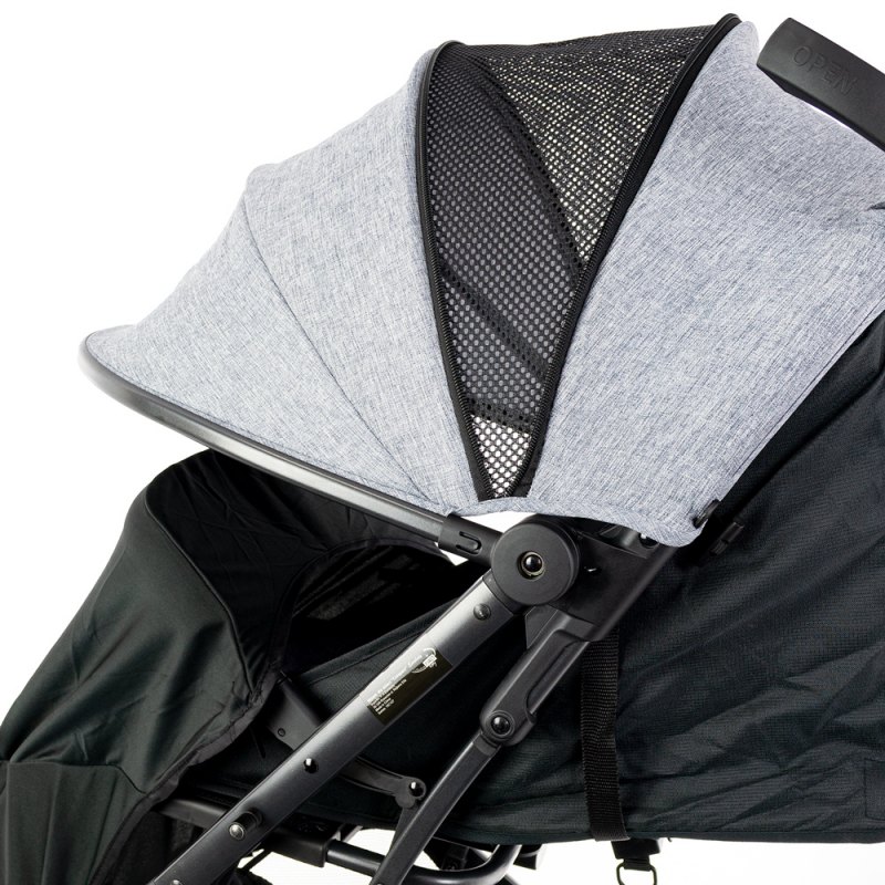 EuroBaby Compact Grey Sporta ratiņi