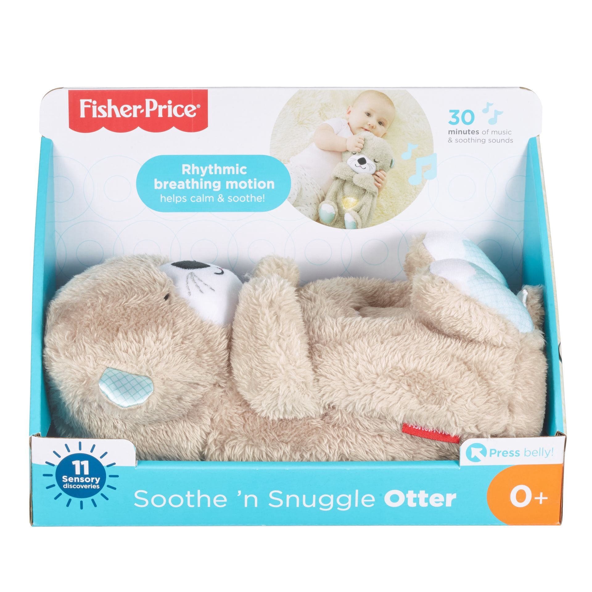 Fisher Price Soothe&Snuggle FXC66 Interaktīvais Ūdrēns miegam