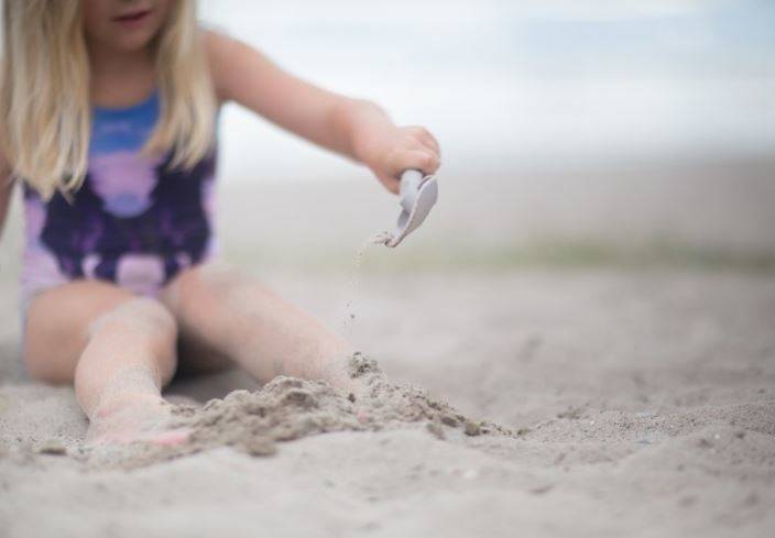 Funkit World Scrunch Smilšu lāpstiņa Lila
