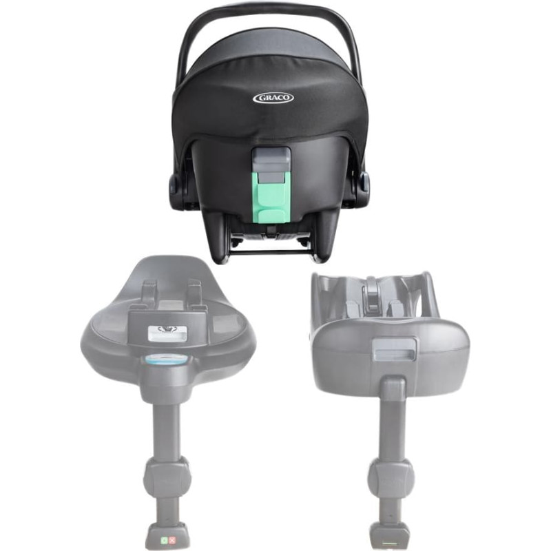 Graco Snuglite R129 Midnight Bērnu autosēdeklis 0-13 kg