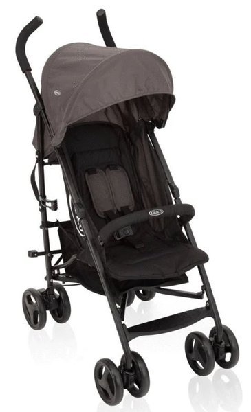 Graco Travelite Black Grey Sporta ratiņi