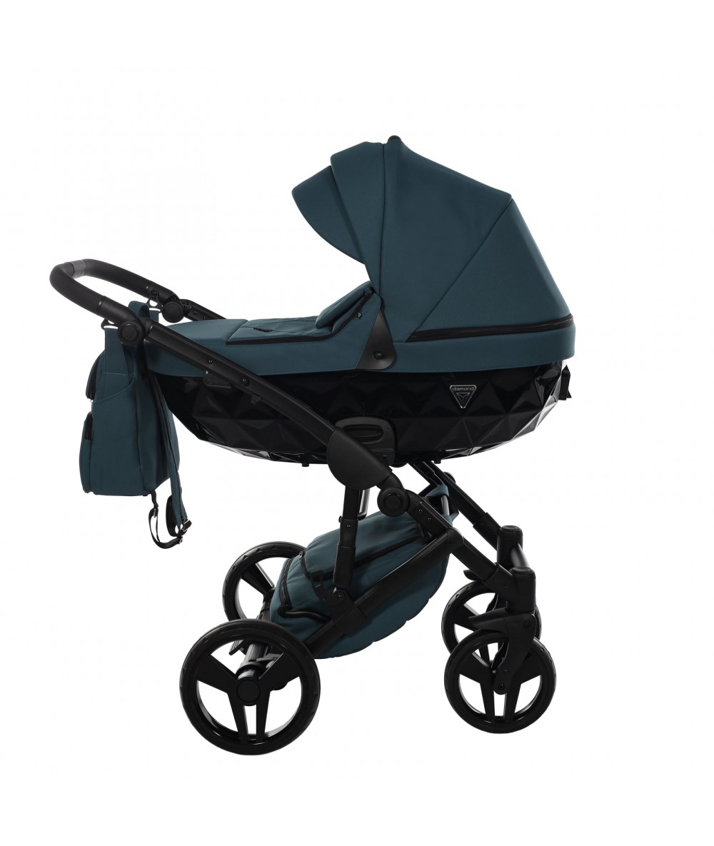 Junama Basic 02 Teal Bērnu rati 2in1