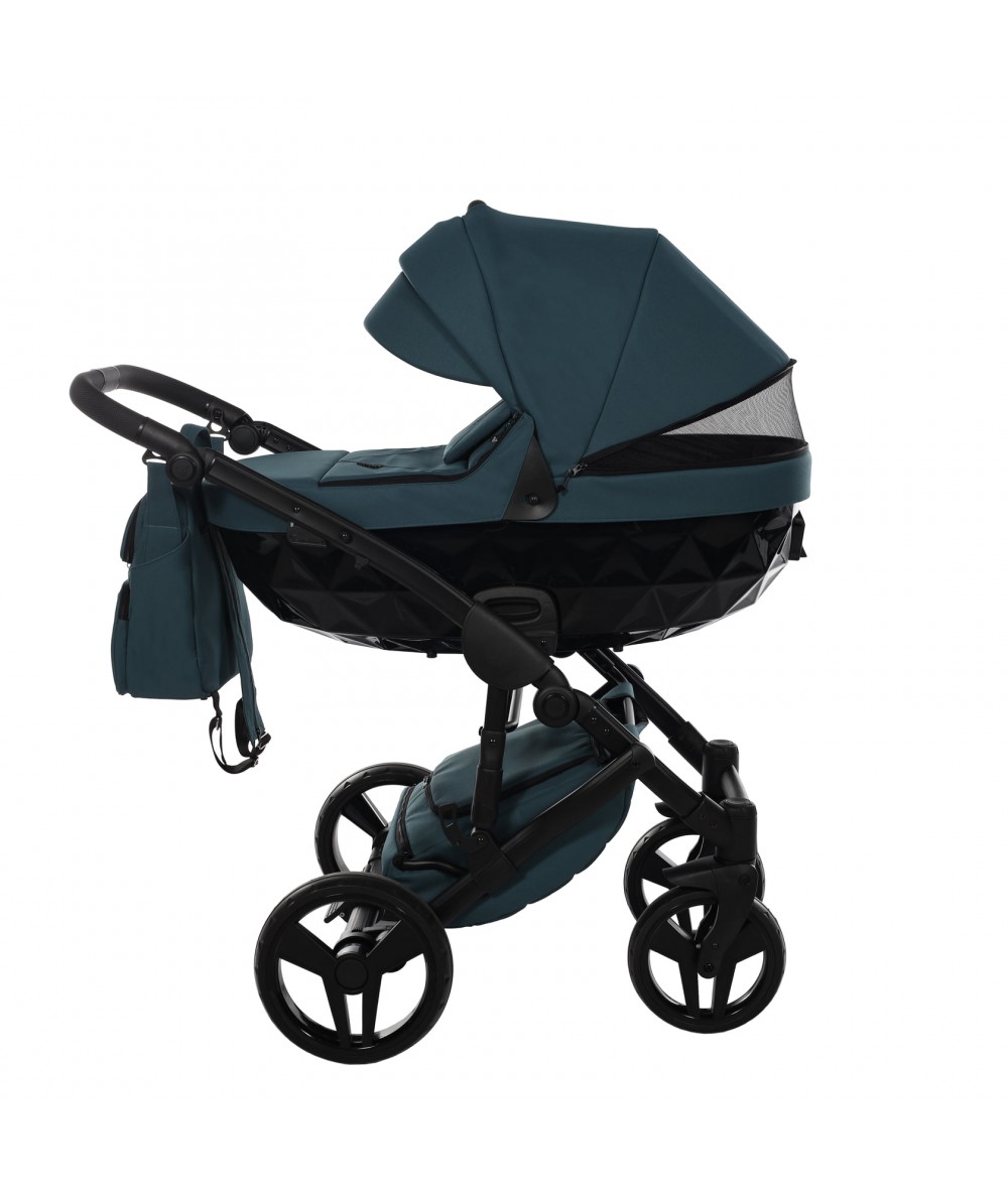 Junama Basic 02 Teal Bērnu rati 2in1