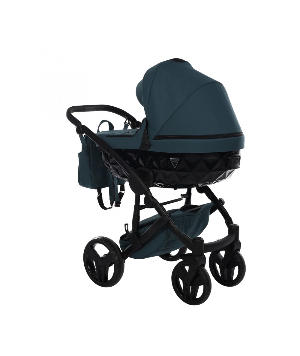 Junama Basic 02 Teal Bērnu rati 2in1