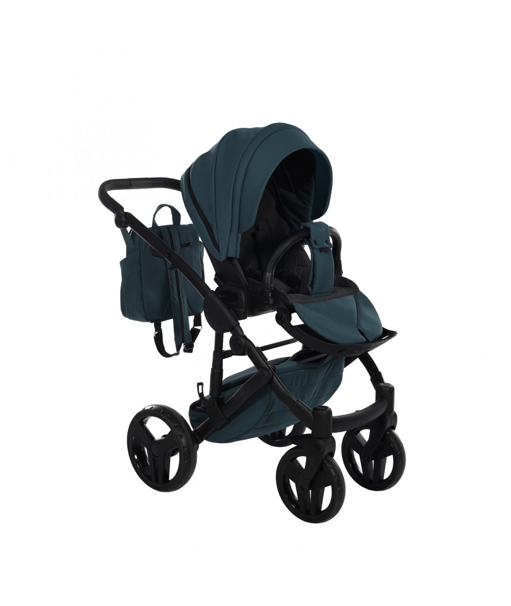 Junama Basic 02 Teal Bērnu rati 2in1