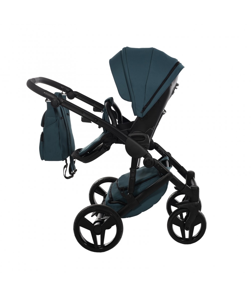 Junama Basic 02 Teal Bērnu rati 2in1