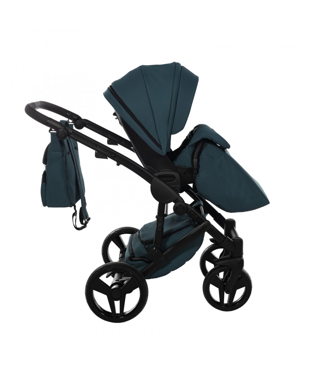 Junama Basic 02 Teal Bērnu rati 2in1