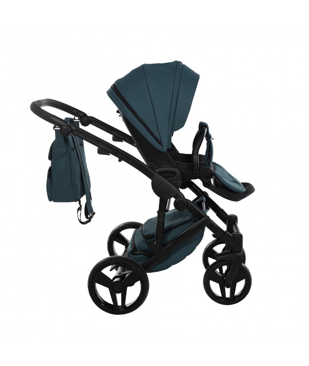 Junama Basic 02 Teal Bērnu rati 2in1