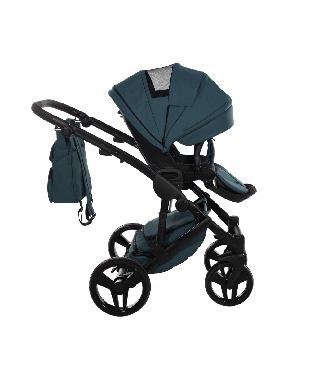 Junama Basic 02 Teal Bērnu rati 2in1