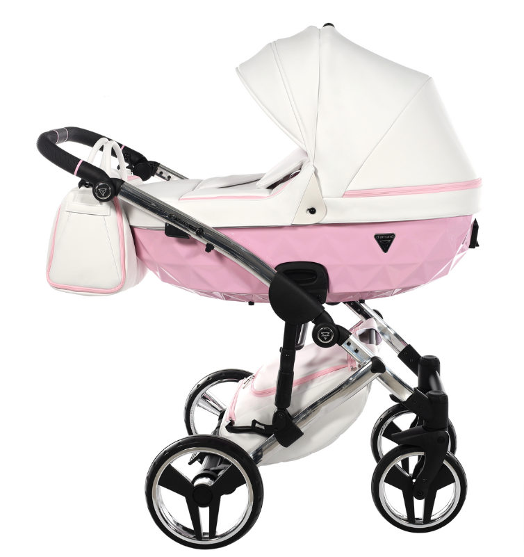 Junama Candy 01 Pink Bērnu rati 2in1